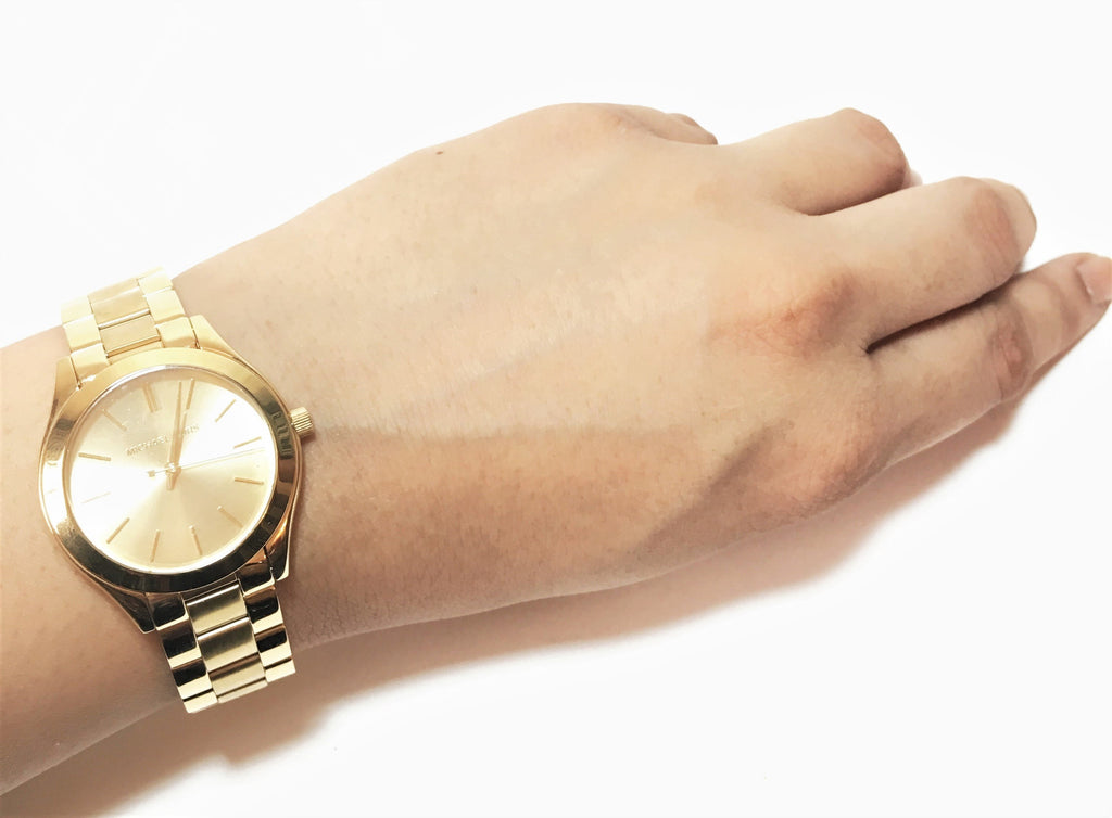 Michael Kors MK3512 Gold Women s Bracelet Watch Like New