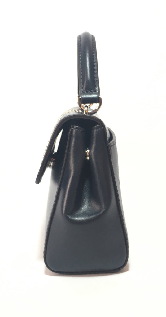 Michael Kors AVA XS Navy Leather Cross Body Bag | Brand New |