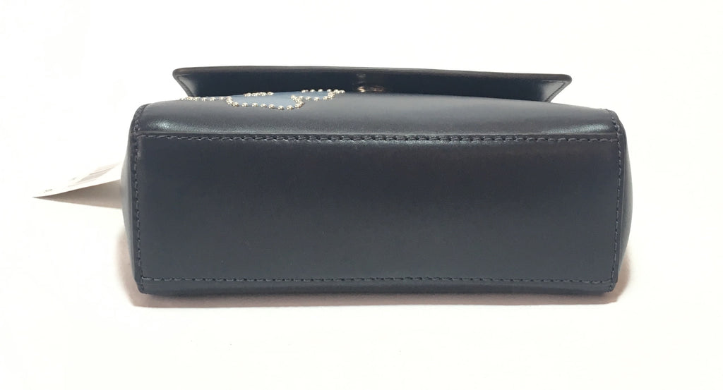 Michael Kors AVA XS Navy Leather Cross Body Bag | Brand New |