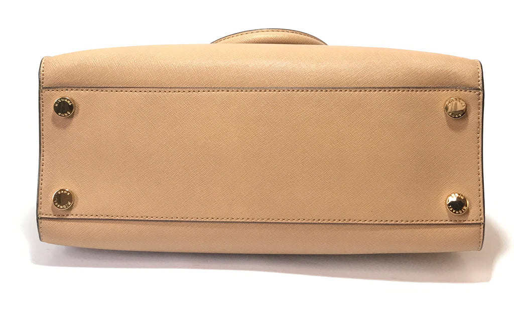 Michael Kors Beige Leather Tote | Like New |