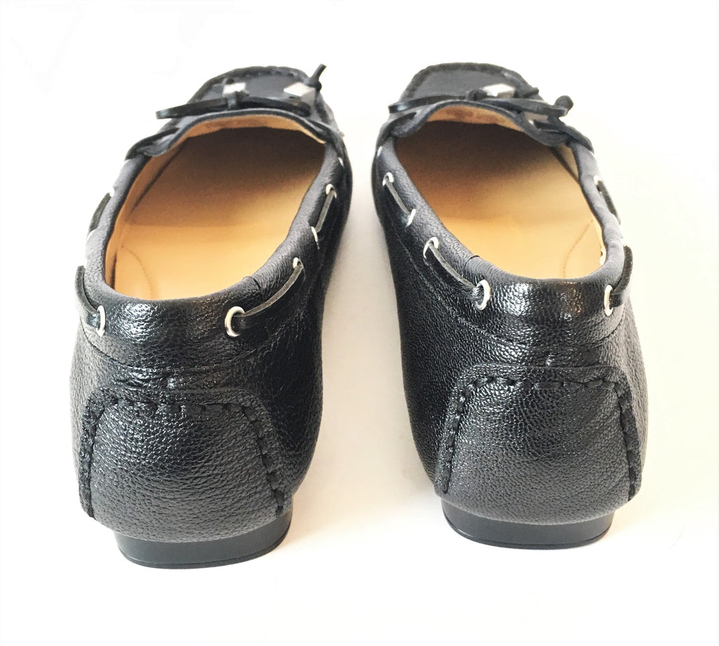 Michael Kors Black Leather Loafers | Like New |