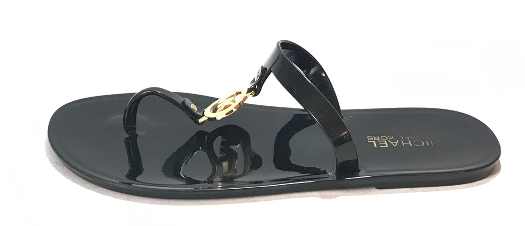 Michael Kors Sondra Black Jelly Sandals Gently Used Secret