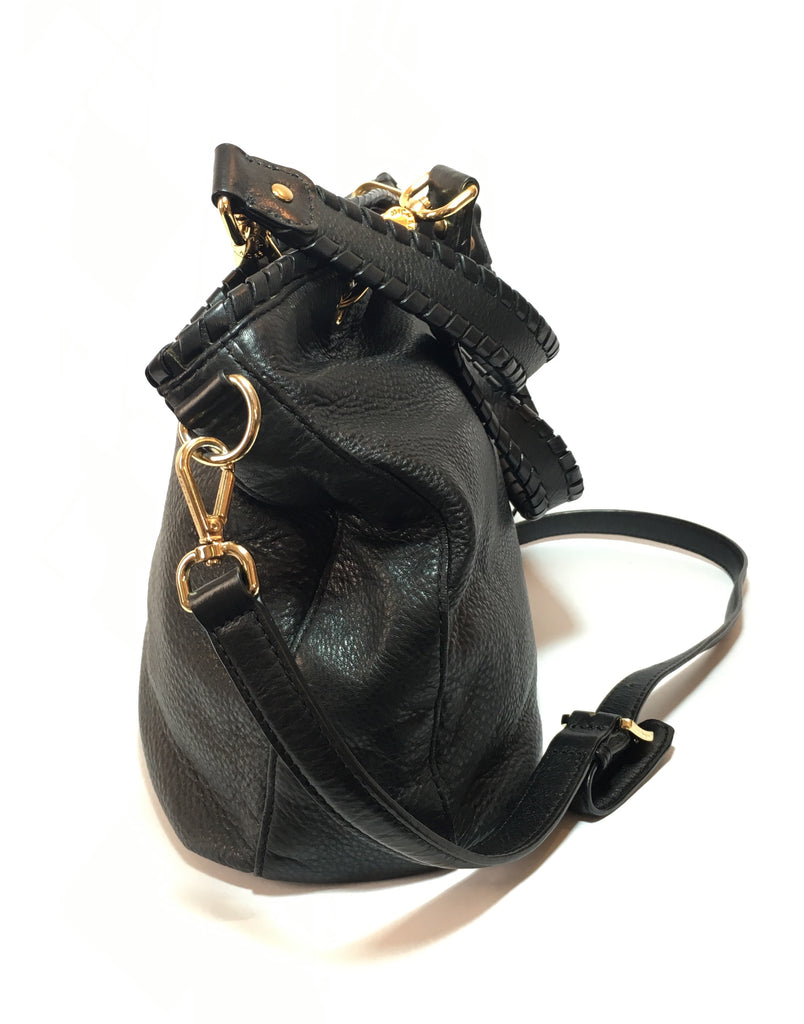 Michael Kors Black Leather Shoulder Bag | Gently Used |