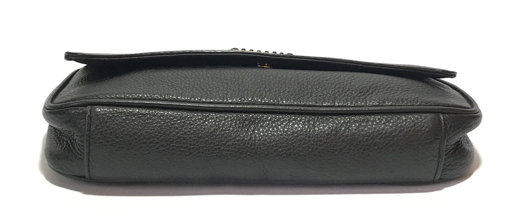 Michael Kors Black Pebbled Leather Small Shoulder Bag | Gently Used |