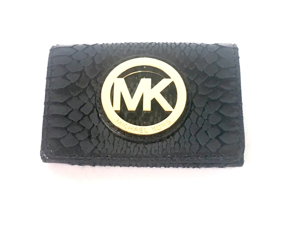 MICHAEL Michael Kors 'FULTON' Leather Card Case | Like New |