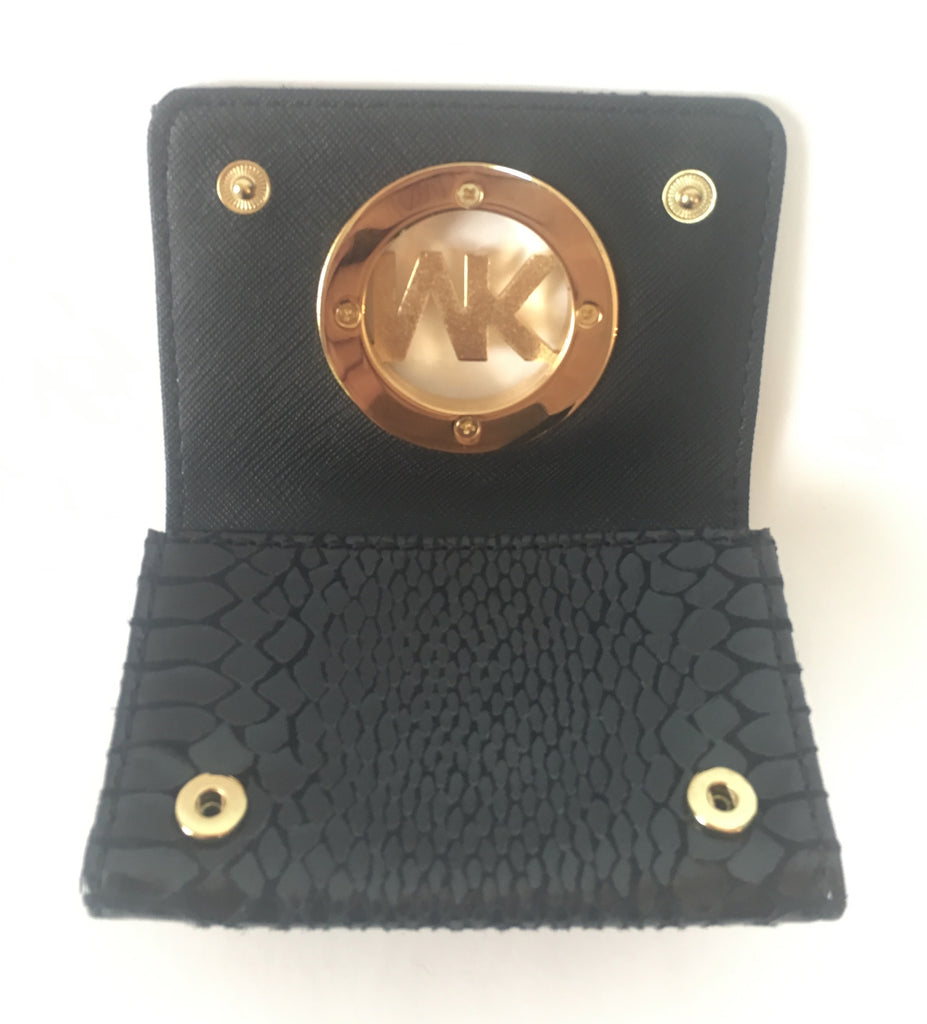 MICHAEL Michael Kors 'FULTON' Leather Card Case | Like New |