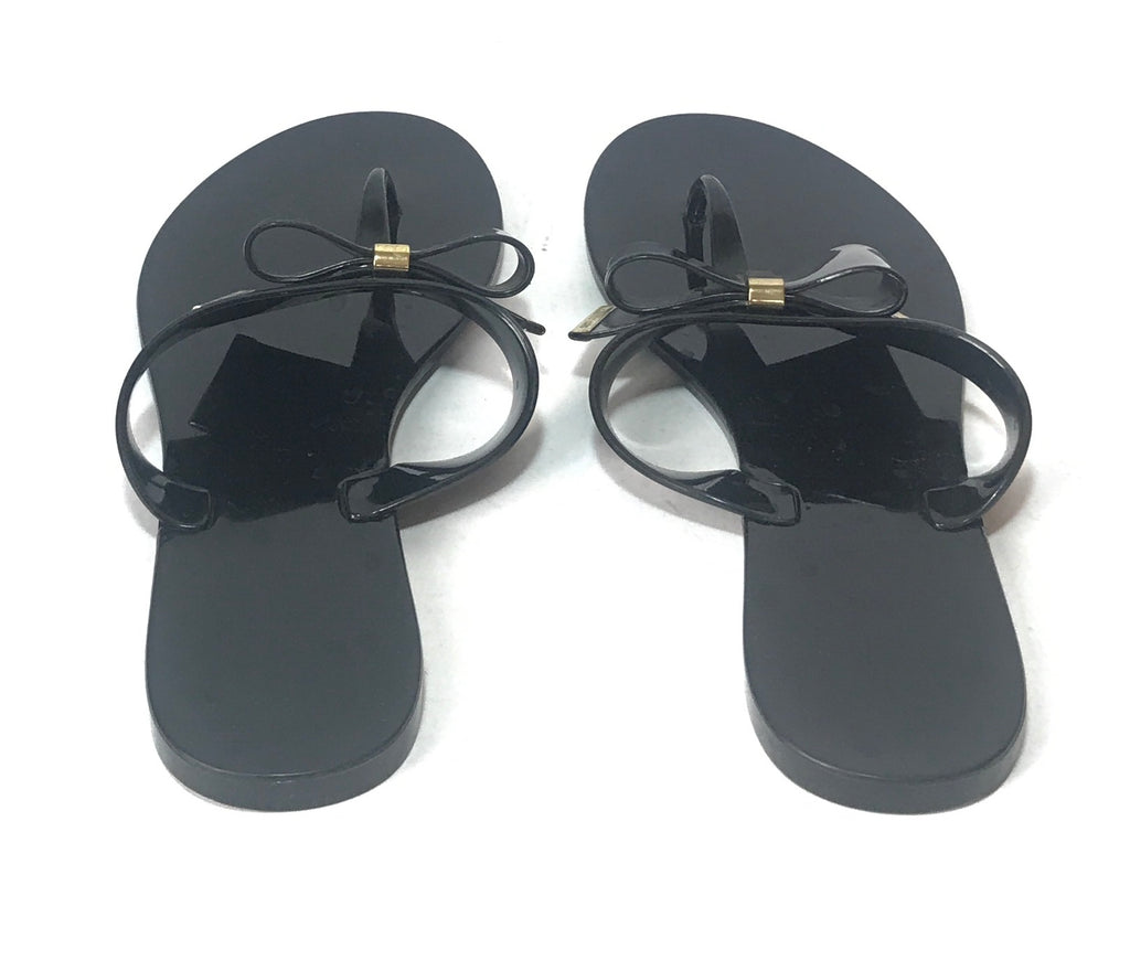 Michael Kors Black 'Kayden' Jelly Sandals | Pre Loved |