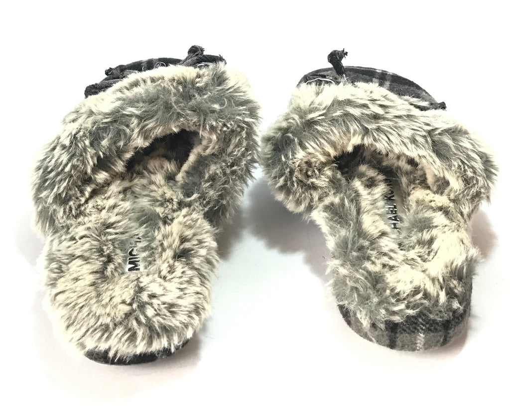 Michael Kors CARTER Fur Bedroom Slippers | Like New |