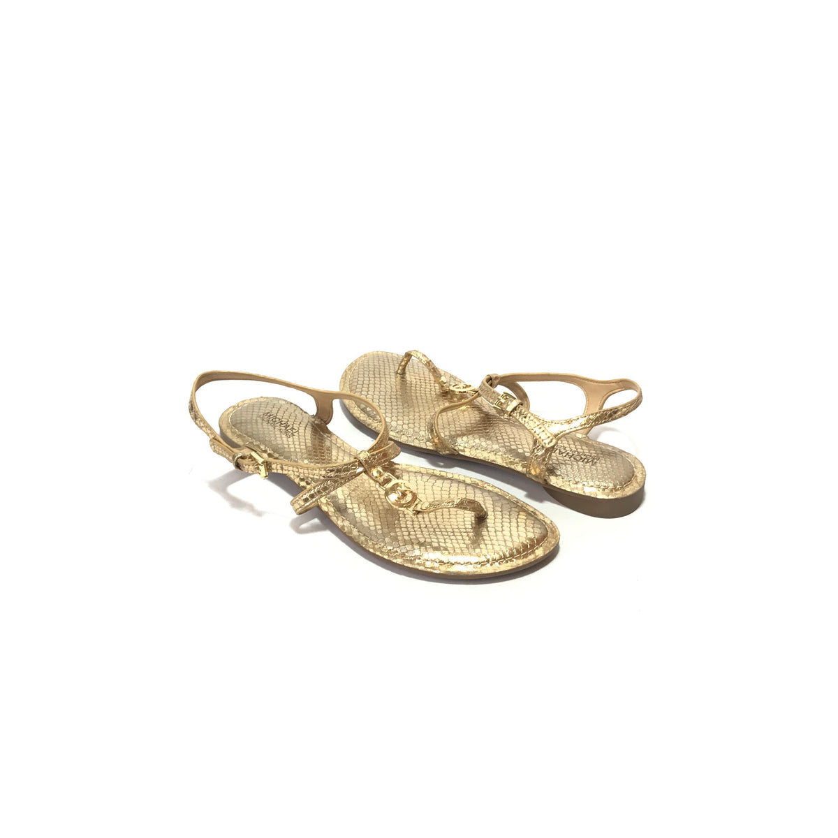 Michael kors snakeskin flats sales