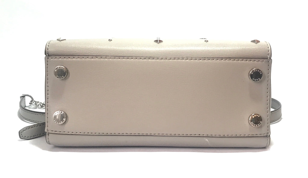 Michael Kors Small Grey Stud Selma Satchel | Gently Used |