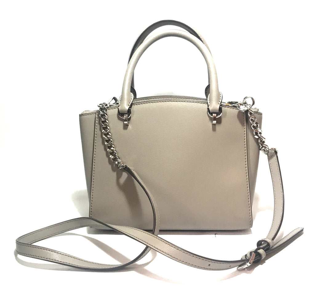 Michael Kors Small Grey Stud Selma Satchel | Gently Used |