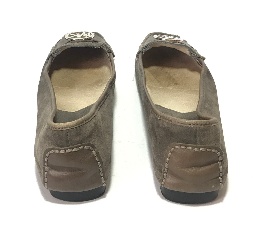 Michael Kors Grey Suede Loafers | Gently Used |