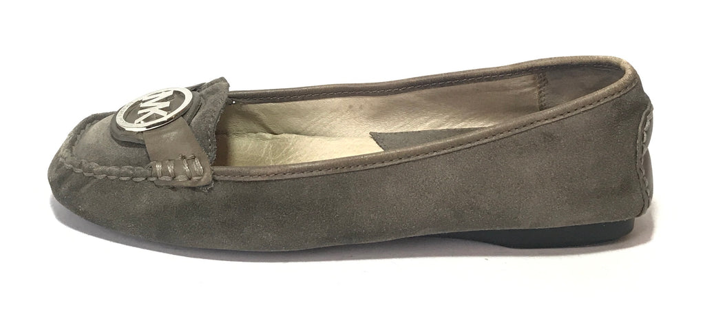 Michael Kors Grey Suede Loafers | Gently Used |