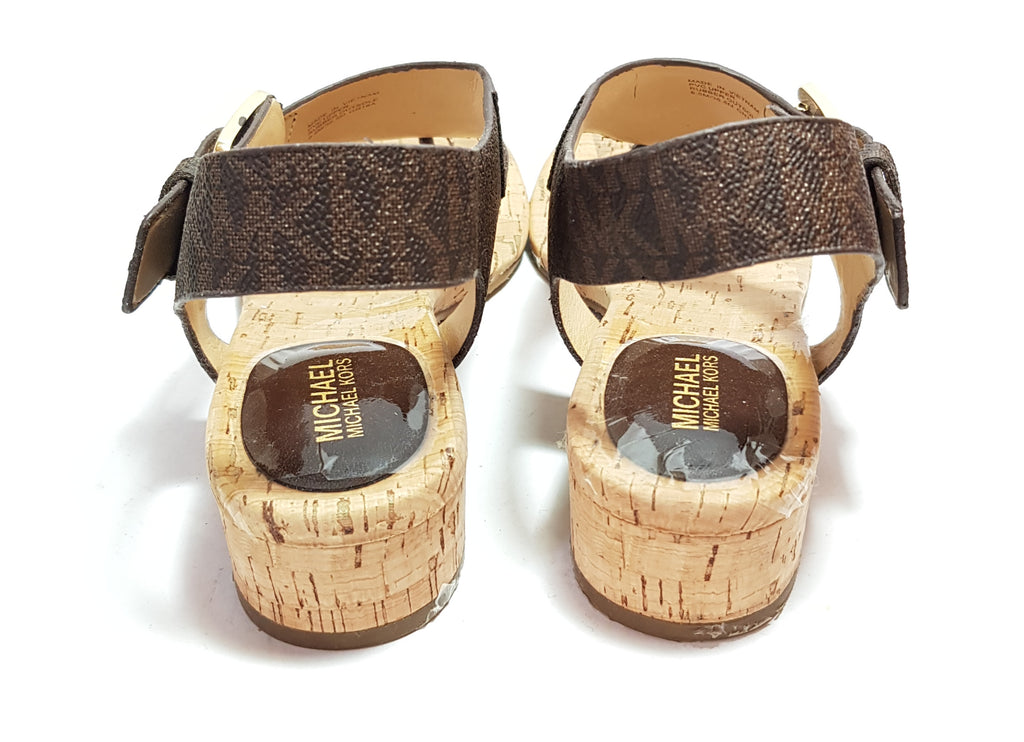 Michael Kors London Thong Logo PVC Sandals | Brand New |