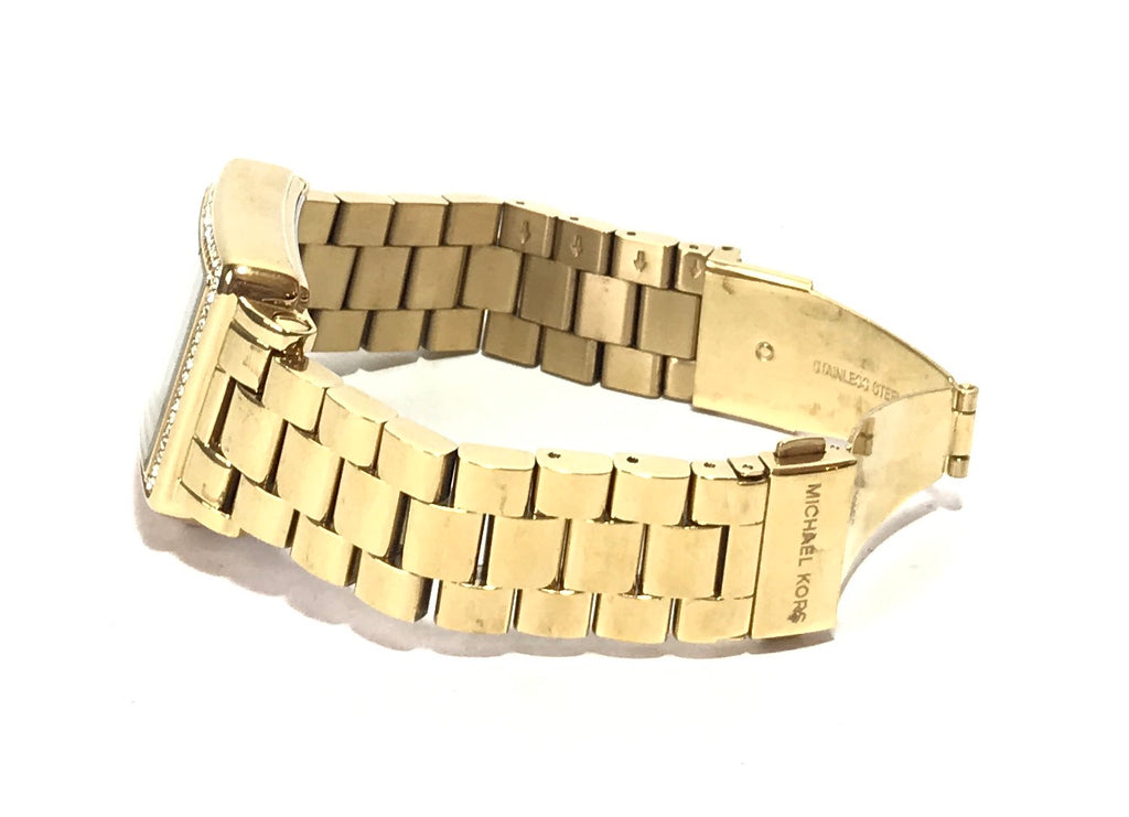 Michael Kors MK5570 'Hudson' Gold Rhinestone Watch | Gently Used |