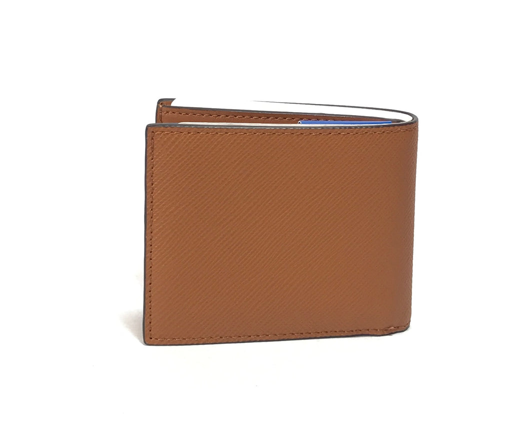 Michael Kors Tan 'Saddle Harrison' Men's Wallet  | Brand New |