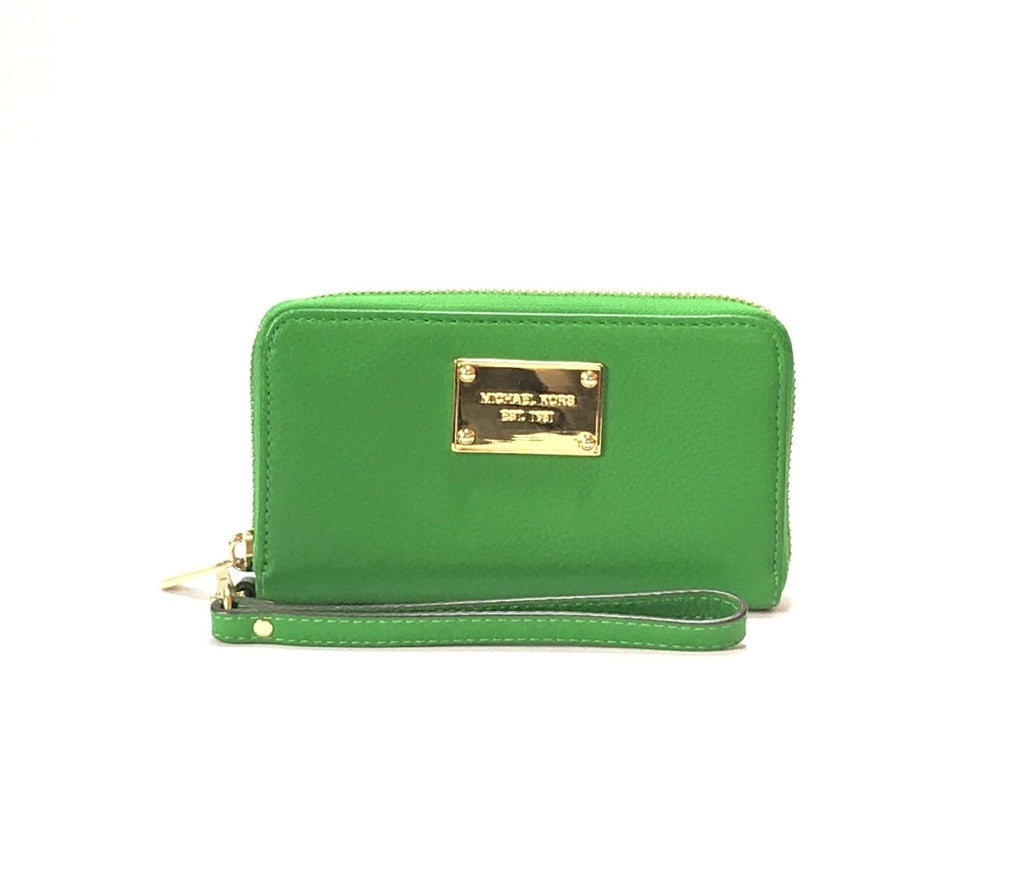 Michael Kors Parrot Green Wallet | Like New |