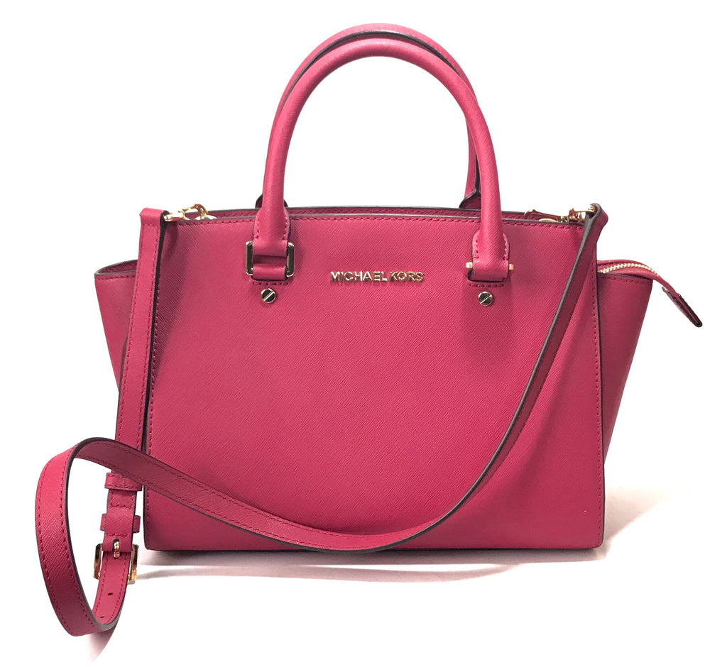 Pink selma cheap michael kors