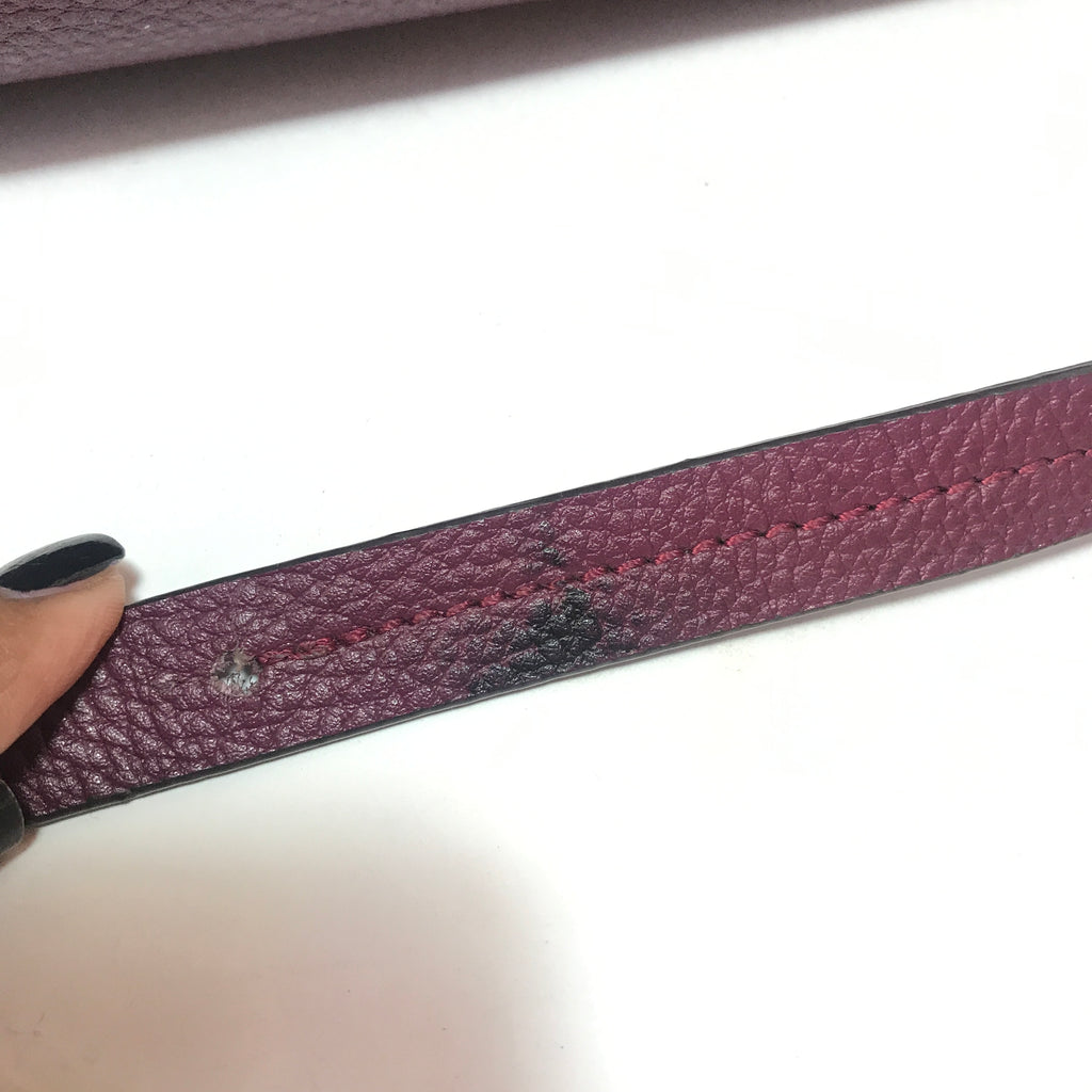 Michael Kors Purple Pebbled Leather Mercer Tote | Pre Loved |