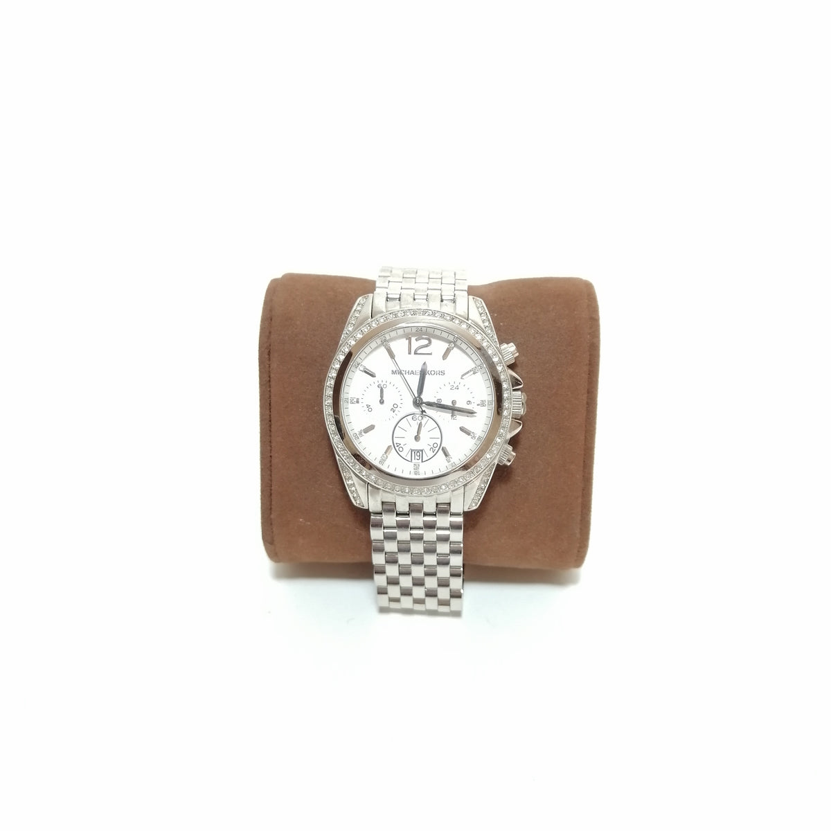 Mk sale rhinestone watch