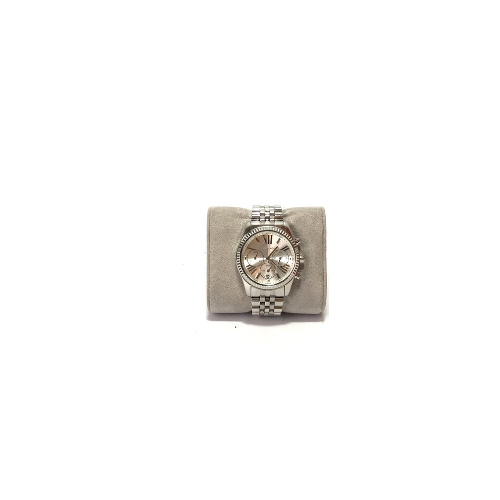 Michael Kors Silver 257103 Stainless Steel Watch | Pre Loved |