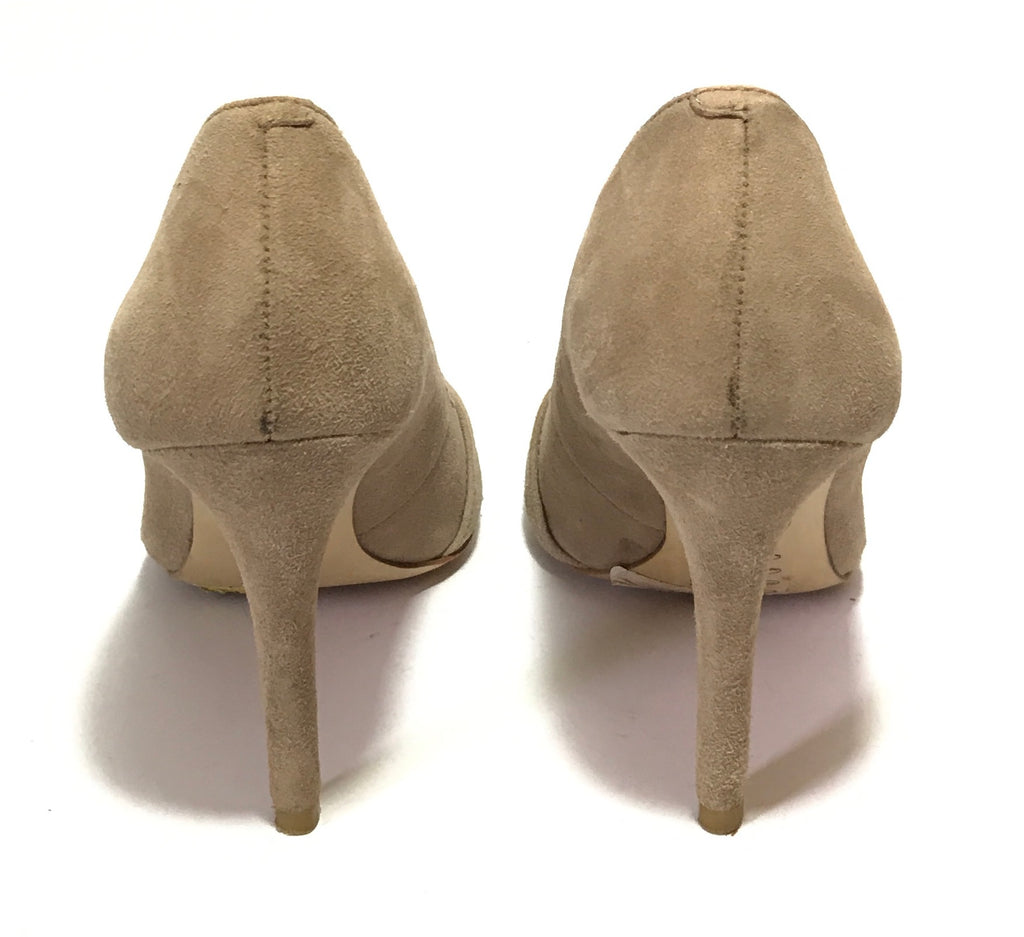 Michael Kors Beige Suede Pumps | Pre Loved |