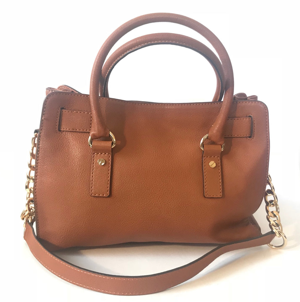 Michael Kors Tan Leather Hamilton Bag | Gently Used |
