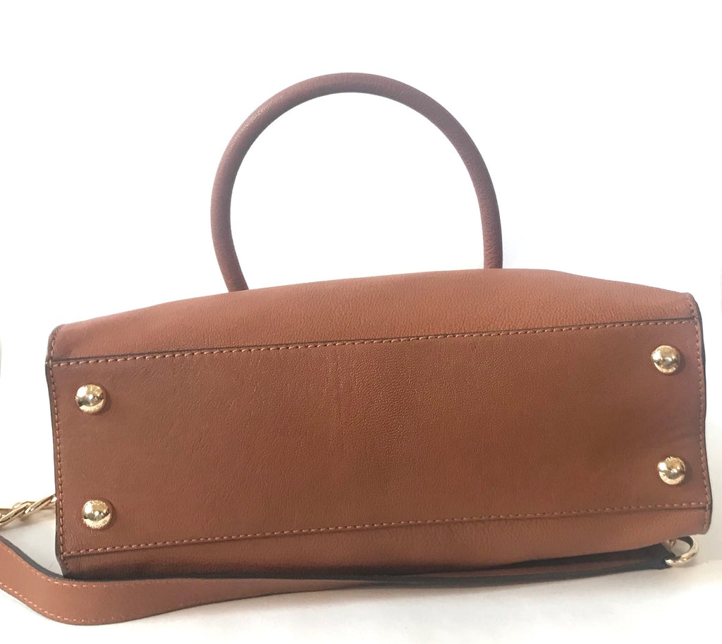 Michael Kors Tan Leather Hamilton Bag | Gently Used |