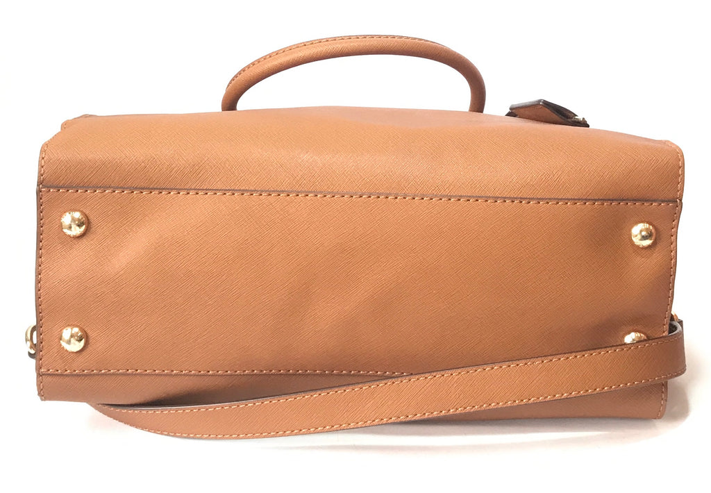 Michael Kors Tan Leather Hamilton Satchel Tote | Gently Used |