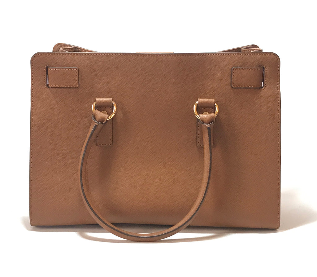 Michael Kors HAMILTON Tan Leather Tote | Brand New |