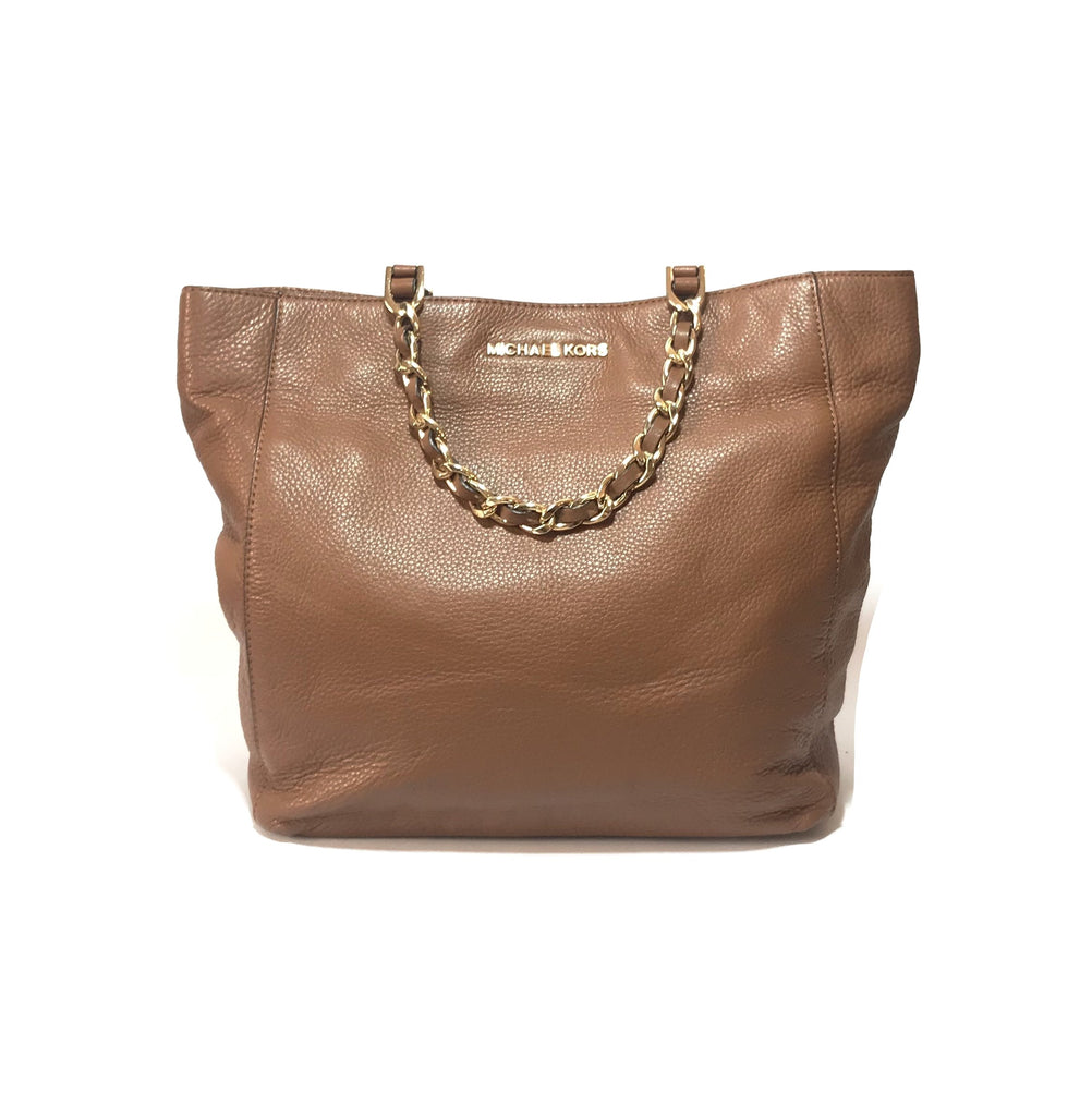 Michael Kors Tan Leather Shoulder Bag | Pre Loved |