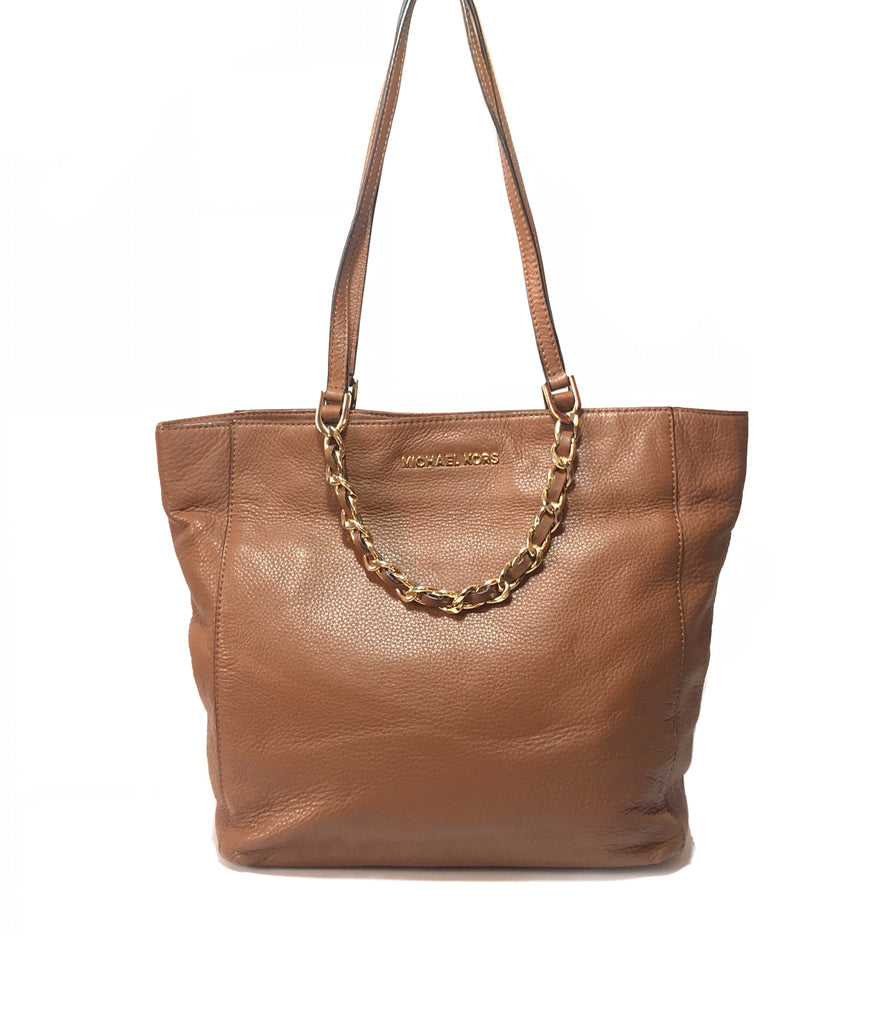 Michael Kors Tan Leather Shoulder Bag | Pre Loved |