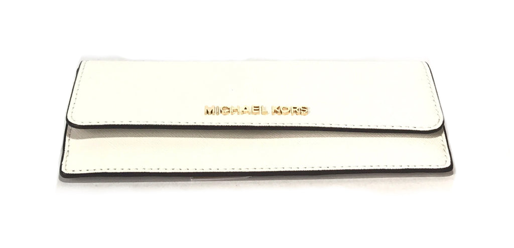 Michael Kors Jet Set White Flat Wallet | Brand New |