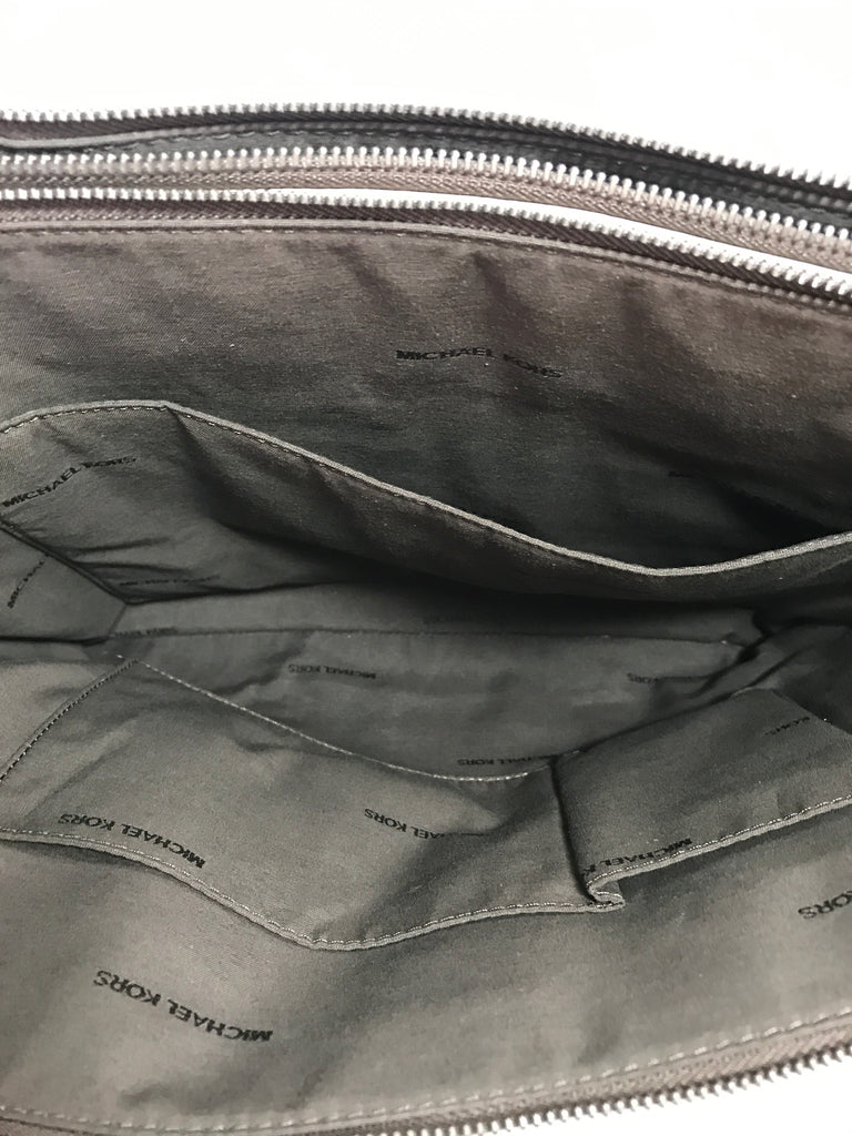Michael Kors White Leather Laptop Bag | Gently Used |