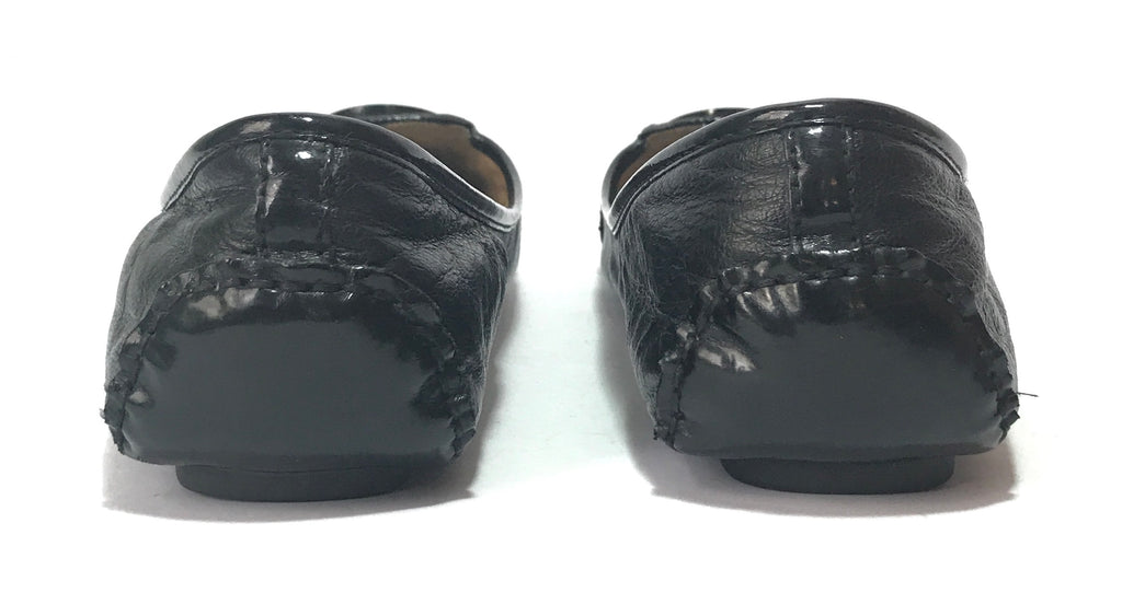 Michael Kors Black Leather Driving Moccasin 'Fulton' Flats | Gently Used |