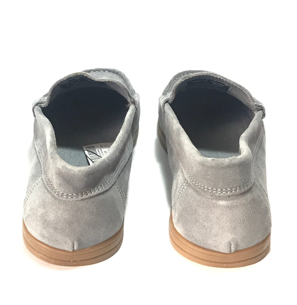NEXT Grey Suede Penny Loafers | Brand New |