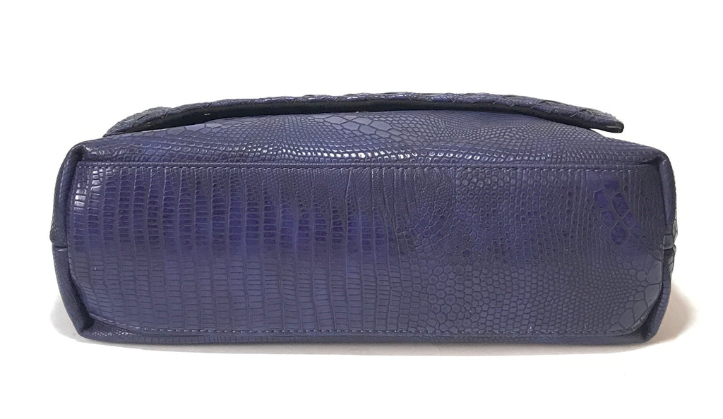 Neiman Marcus Violet Woven Shoulder Bag  | Brand New |