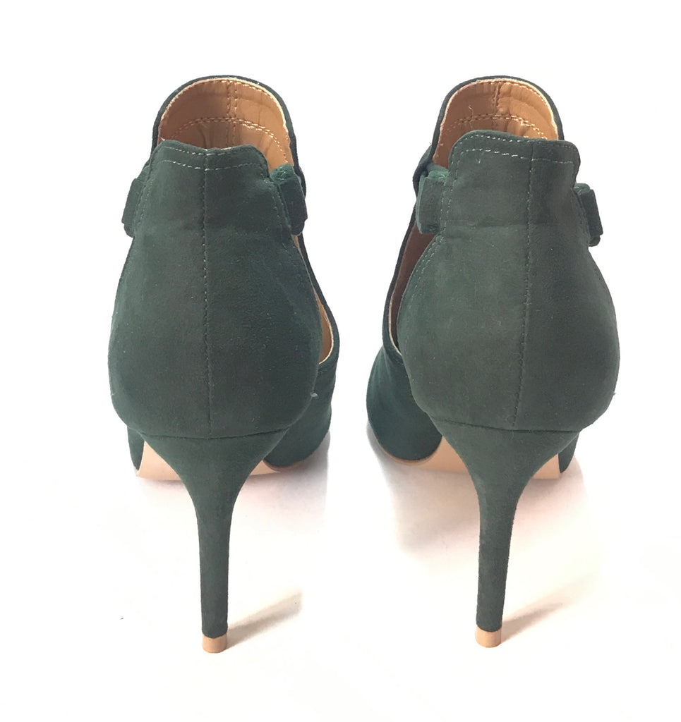NEXT Suede Green Ankle Boots | Brand New |