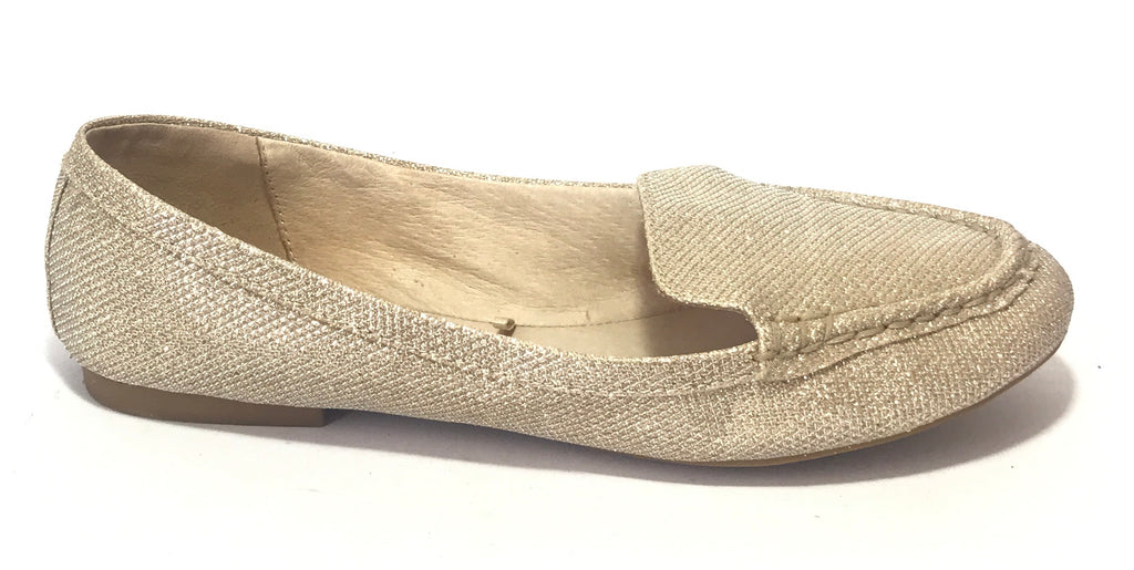 Next Silver Glitter Loafers | Like New |