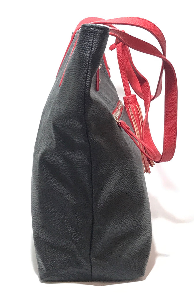 Nine West Black & Red Shoulder Bag | Like New |