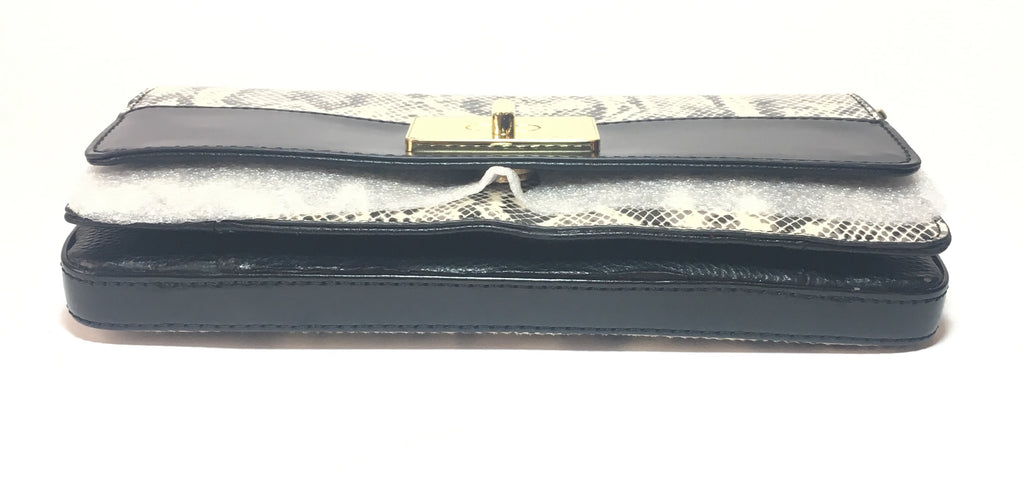 Nine West Pop Diva Snakeskin Clutch | Like New |