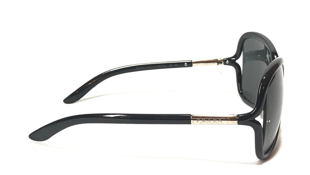 Prada SPR 28L Black Oversized Sunglasses | Pre Loved |