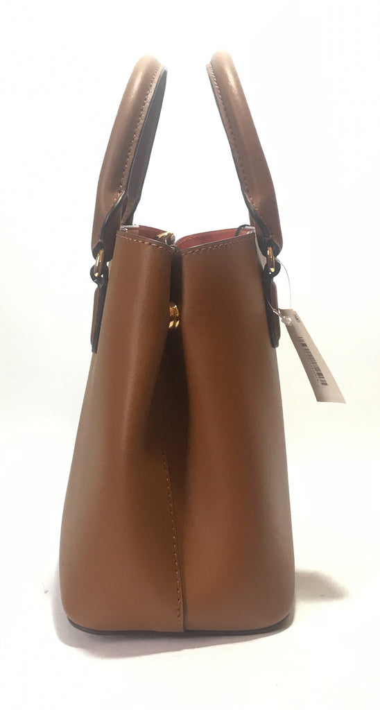 Ralph Lauren Tan Leather 'Dryen Marcy' Tote  | Brand New |