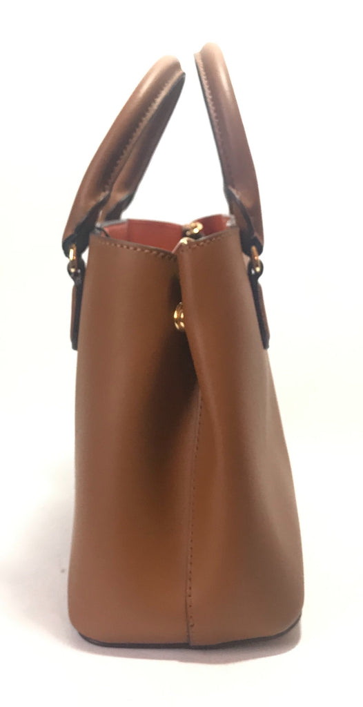 Ralph Lauren Tan Leather 'Dryen Marcy' Tote  | Brand New |