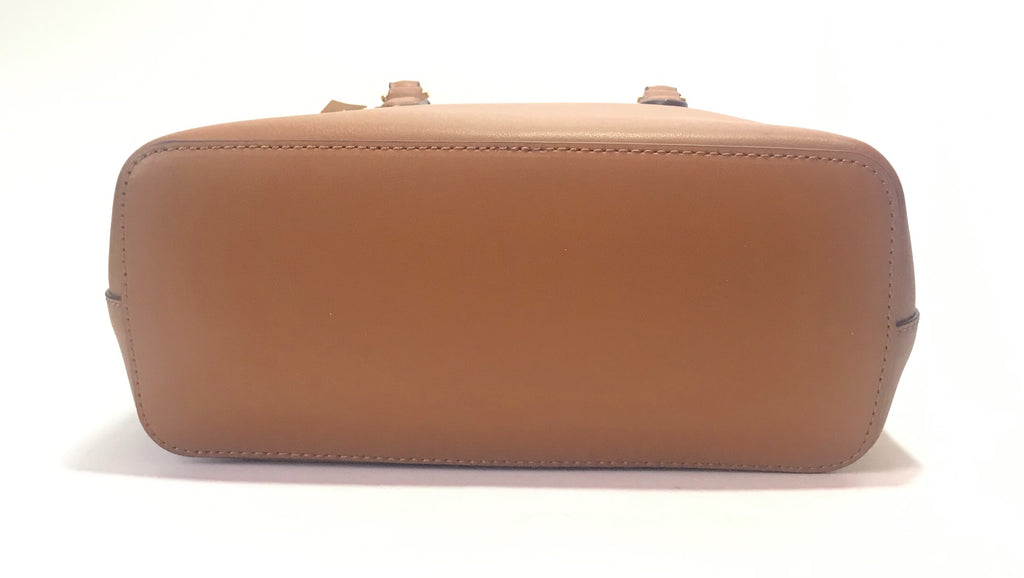Ralph Lauren Tan Leather 'Dryen Marcy' Tote  | Brand New |