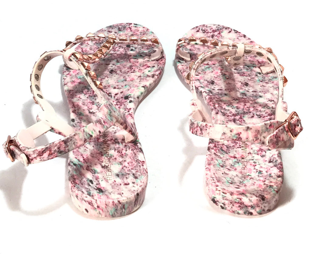 Rebecca Minkoff Pink Stud Sandals | Gently Used |
