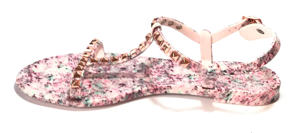 Rebecca Minkoff Pink Stud Sandals | Gently Used |