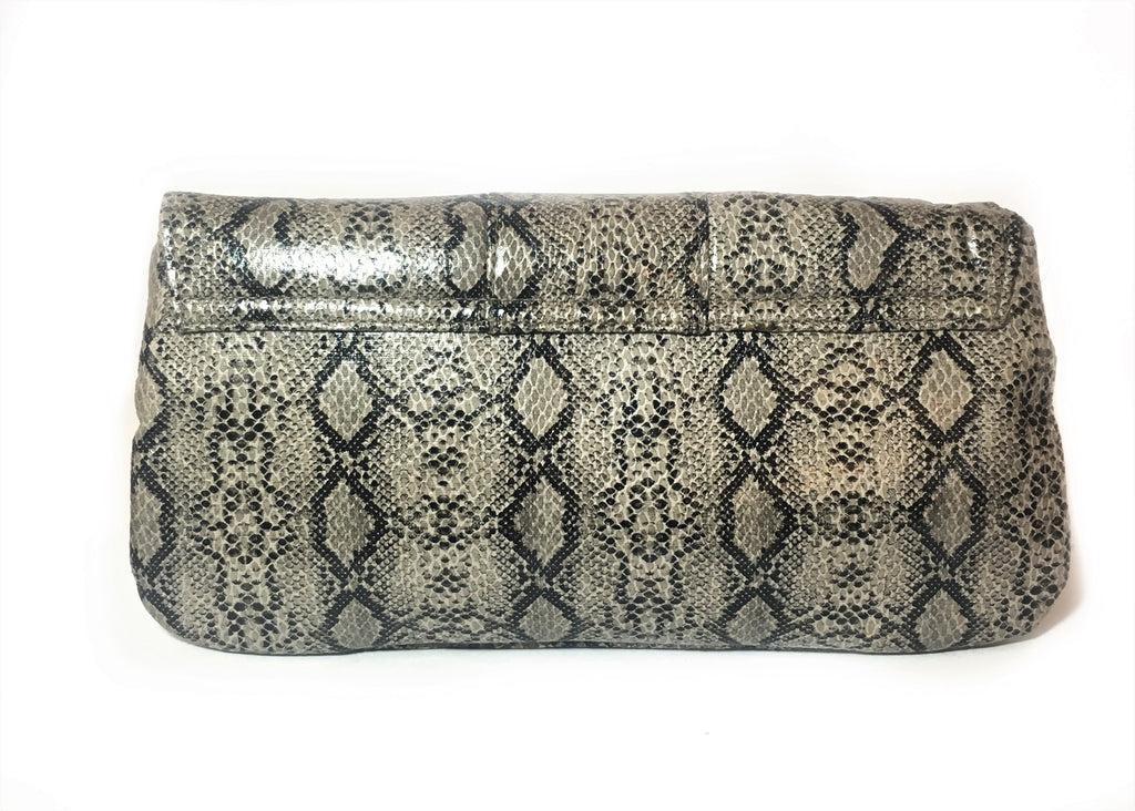 Red Herring Debenhams Snakeskin Print Clutch | Brand New |