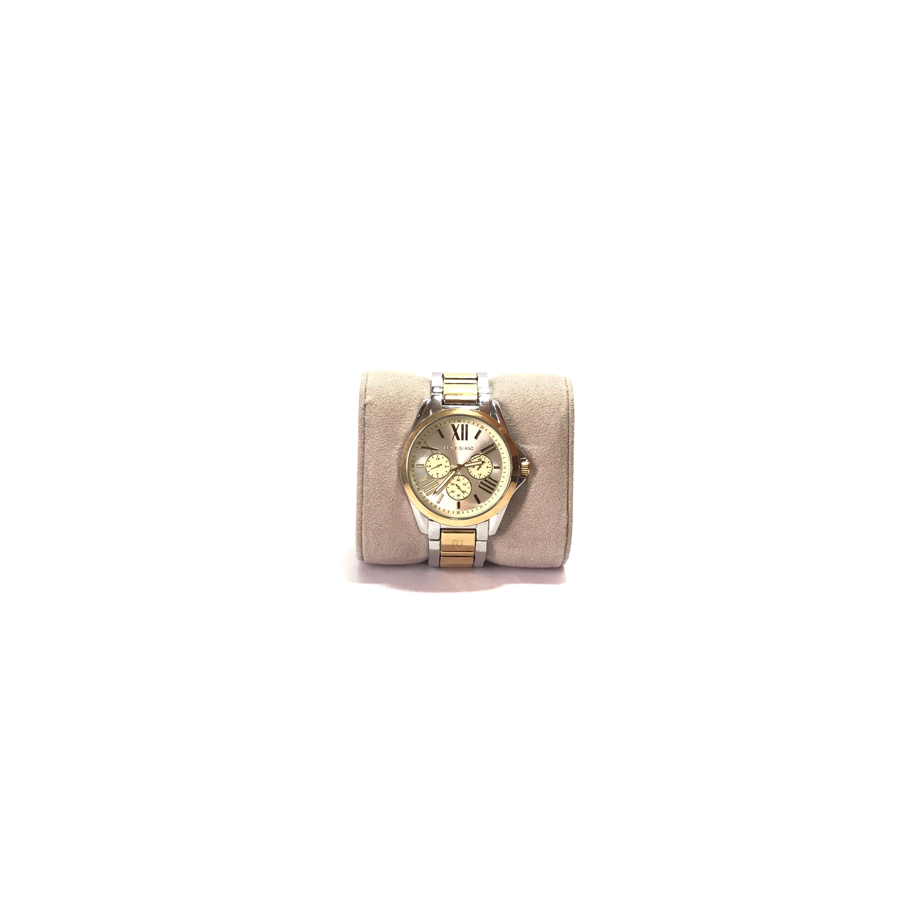 River Island Silver Gold Stainless Steel Watch Gently Used Secret Stash