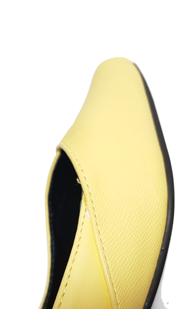 River Island Light Yellow Pointed Flats | Like New |